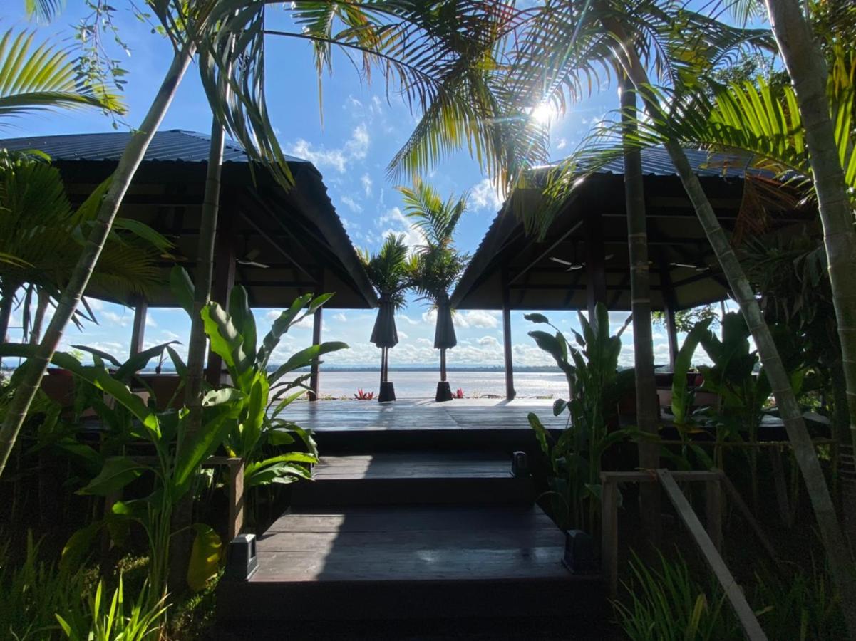 Hotel The Riviera Champasak Exterior foto